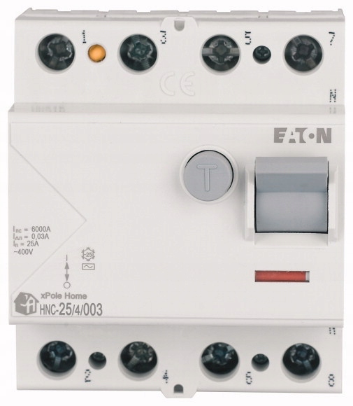 Eaton Wyłącznik Różnicowoprądowy 25A HNC-25/4/003 194693
