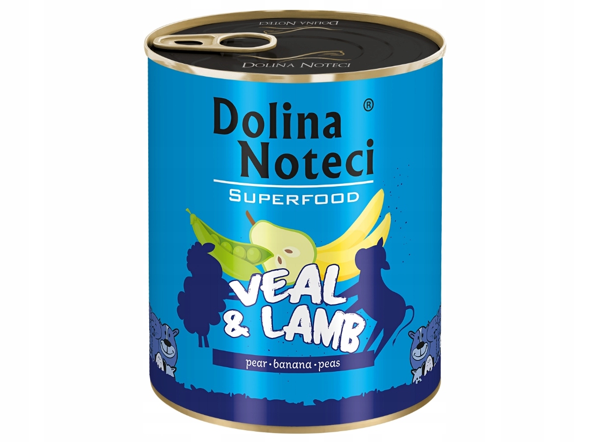 DOLINA NOTECI SUPERFOOD CIELĘCINA JAGNIĘCINA 800G