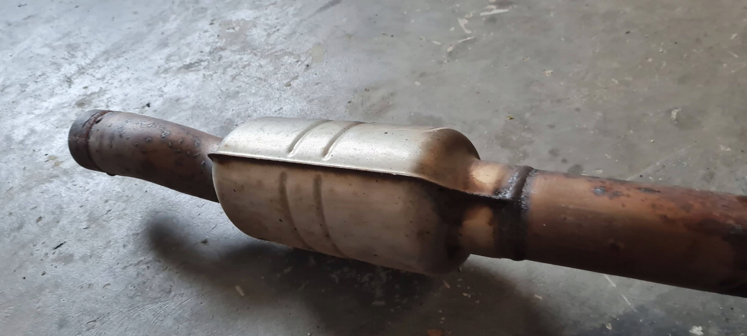 S4 B9 8W pipe exhaust net right 3.0 TFSI 8W0253211C S5 8W