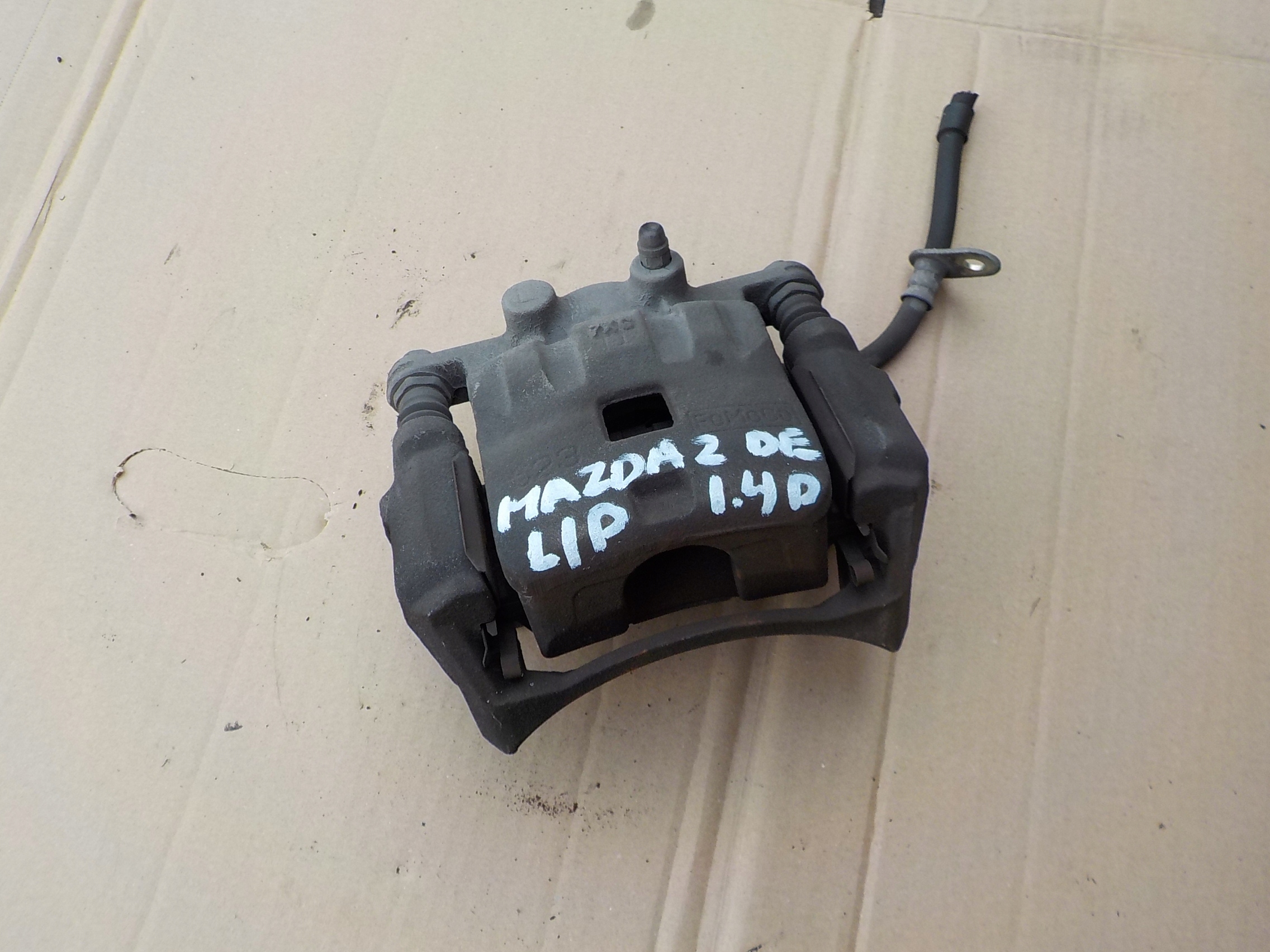 caliper brake left front mazda 2 II DE 1,4 CITD 2008r