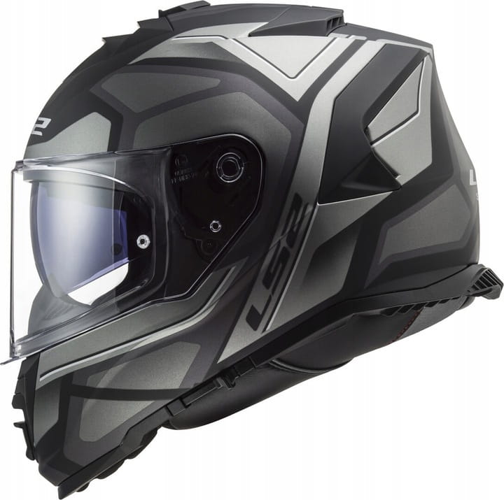 Integrálna Motocyklová Prilba LS2 FF800 Storm II Faster Matt Titanium
