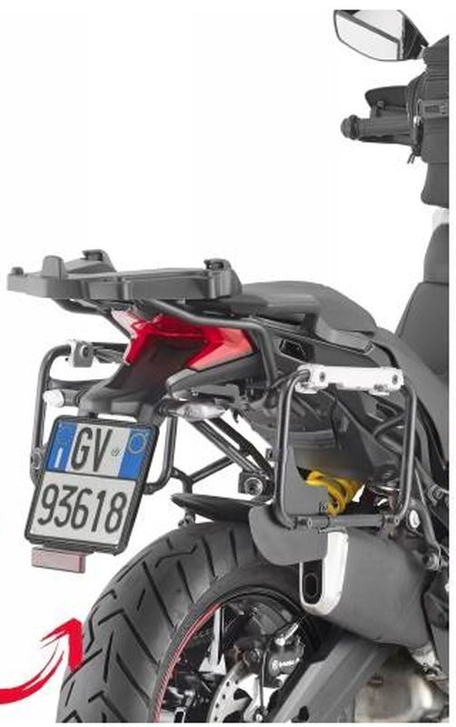 Kappa Rošt Bočných Kufrov Pre Rýchlu Montáž Monokey Cam Side Ducati Mult