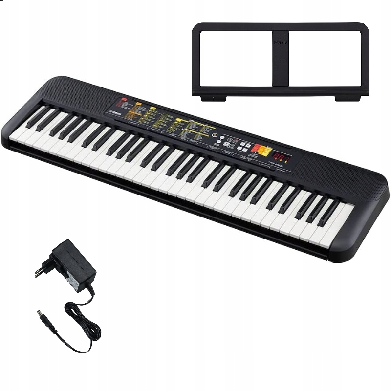 Klávesnice Yamaha PSR-F52 Set Pulpit Napájecí Zdroj