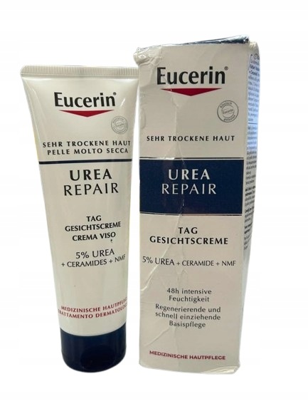 Eucerin Urearepair Krem Do Twarzy 5% Urea 50 ML Na Dzień