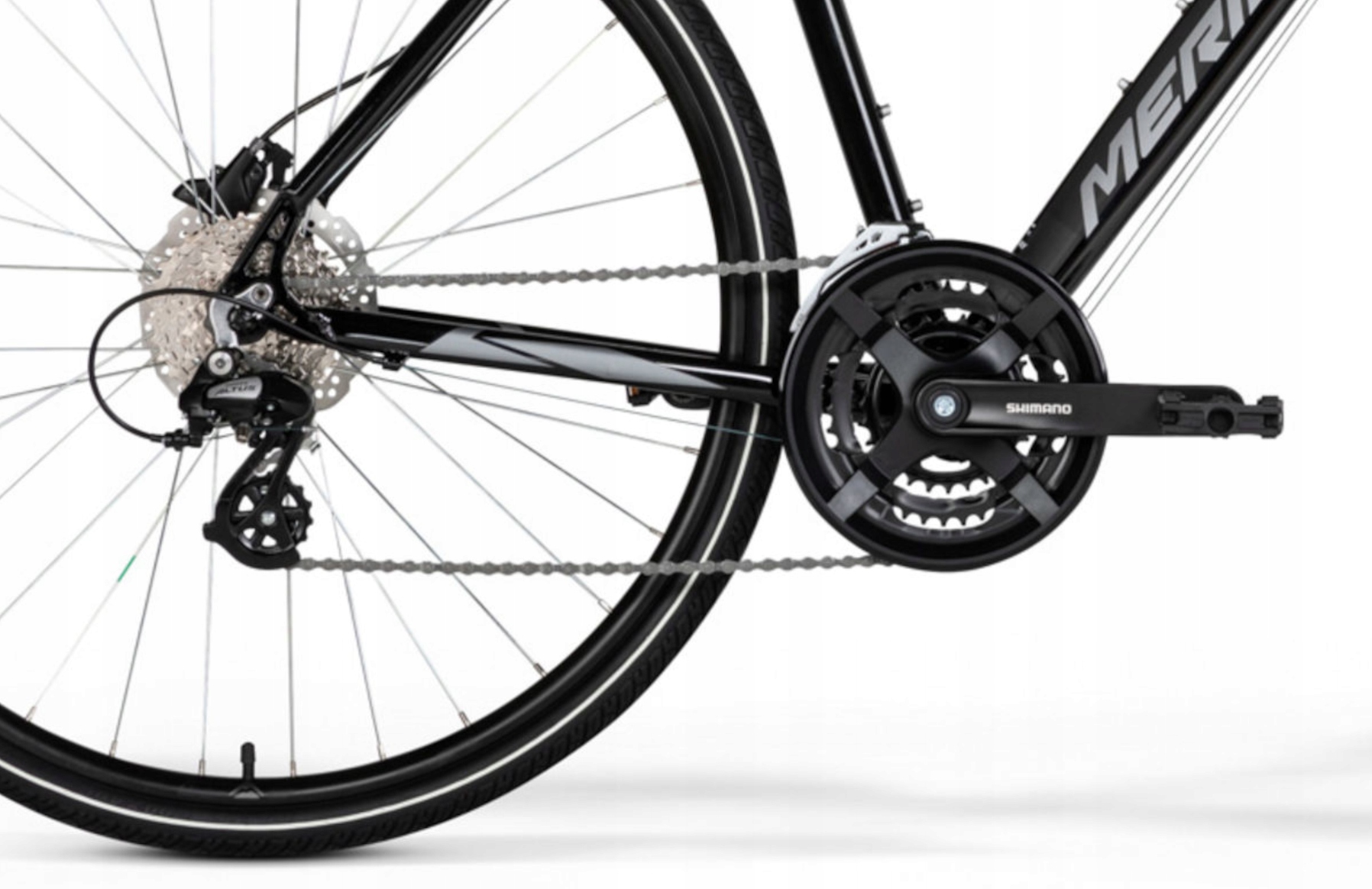 Rower Crossowy Merida CROSSWAY 15 M-L(52) Czarny Marka Merida