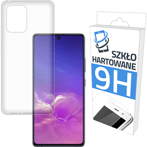 

Etui Slim Case + Szkło do Samsung Galaxy A91