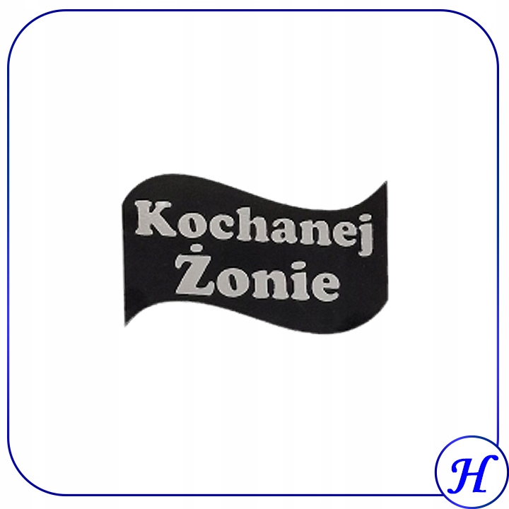 

Grawer na znicz Kochanej Żonie kolor srebrny