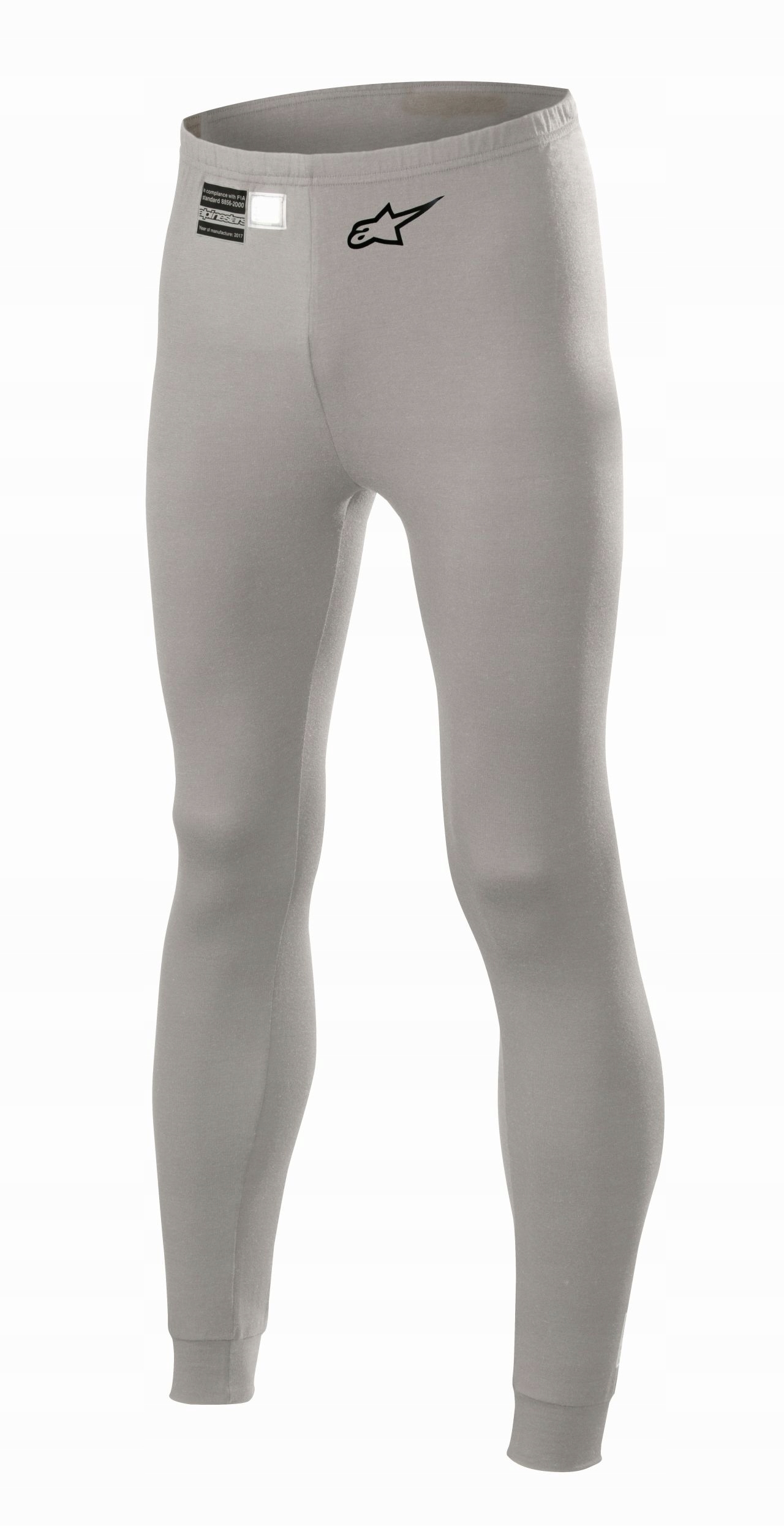 Kalhoty Alpinestars Race v2 Fia svetlosivé XXL