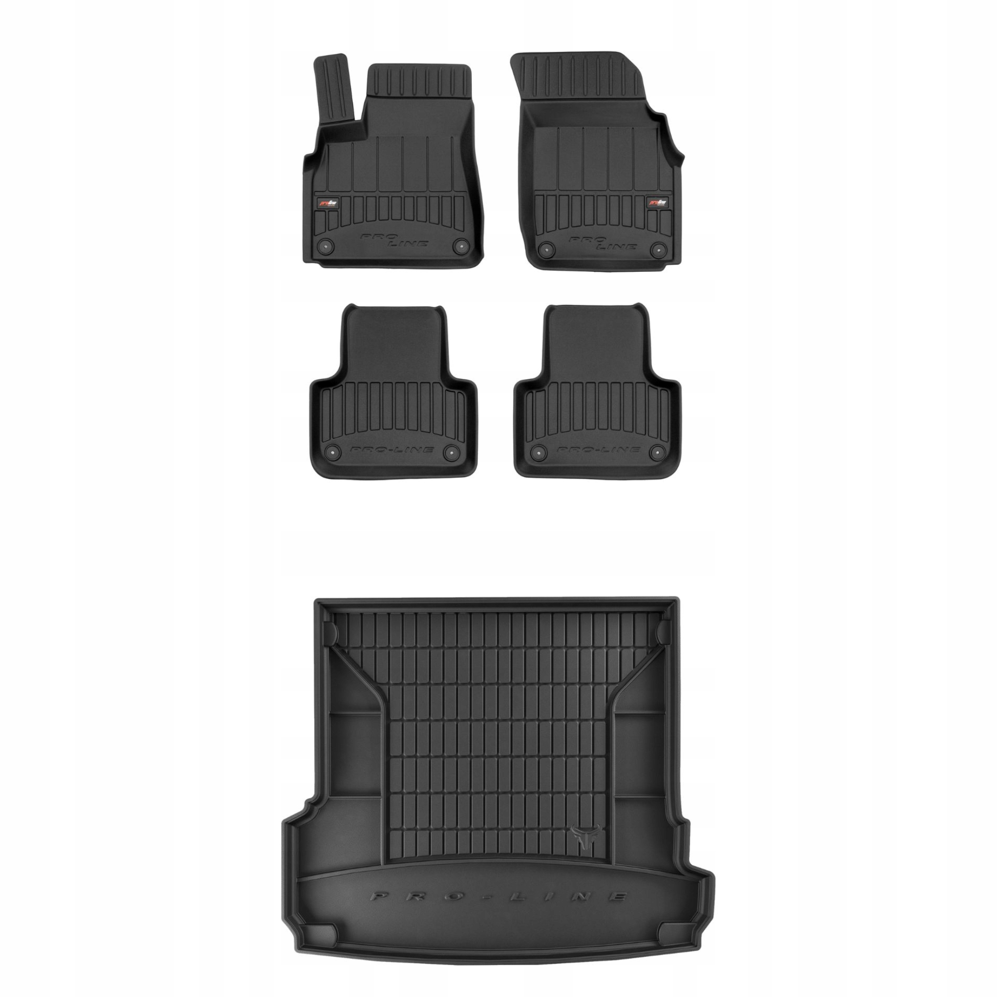 Sada gumových kobercov a rohoží pre Audi Q7 II 2015