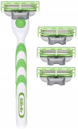 

Gillette Zestaw Mach3 Sensitive Maszynka+ 4 Ostrza