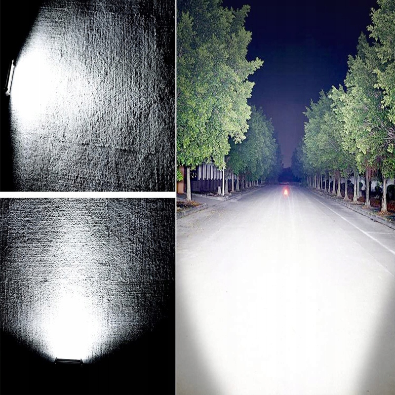 ZESTAW LAMPA ROBOCZA HALOGEN SAMOCHODOWY QUAD 2x 120W LED CREE IP68 MOCNY Producent części Sternhoff