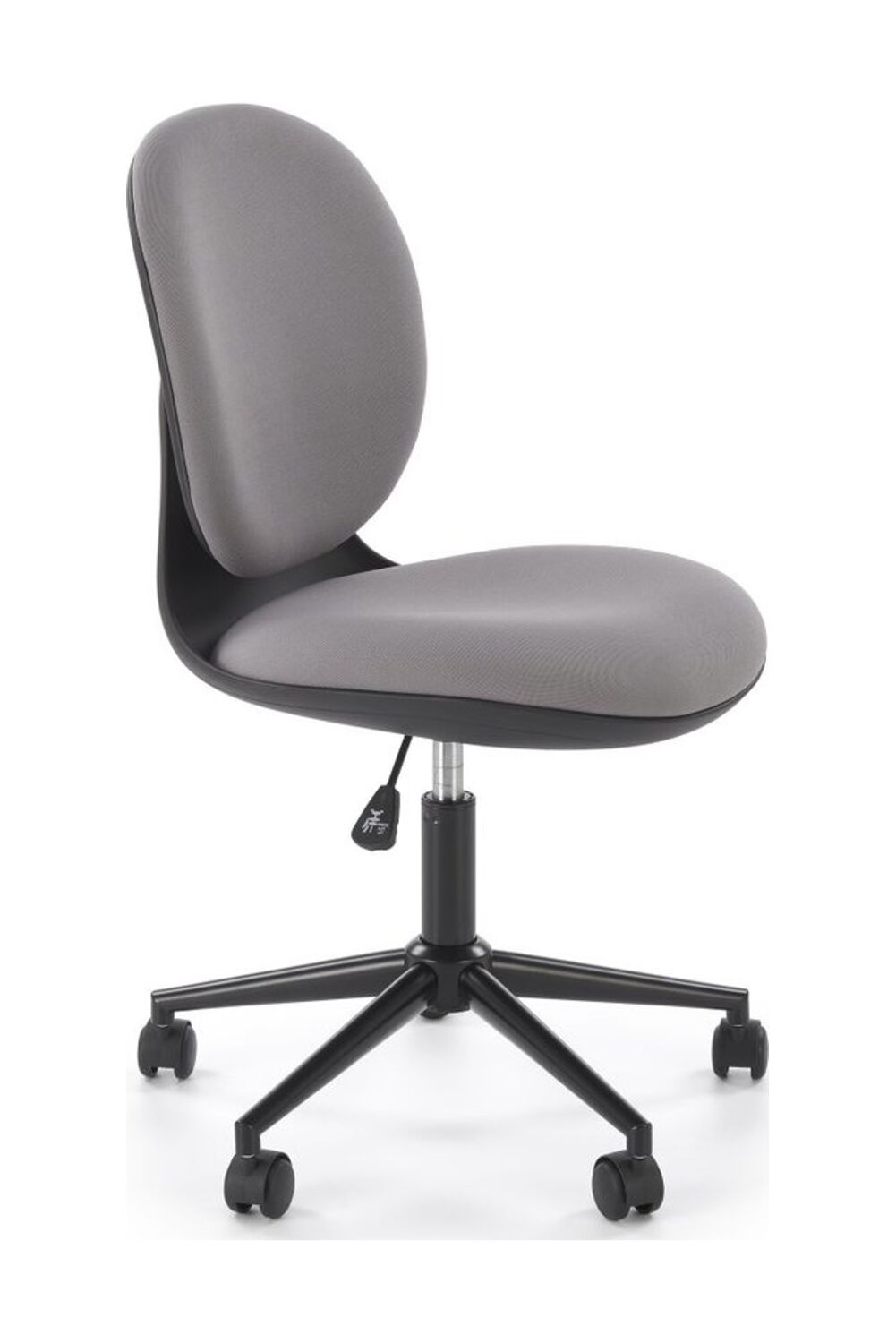 Fotel obrotowy bez podłokietników Orion Halmar Popielaty