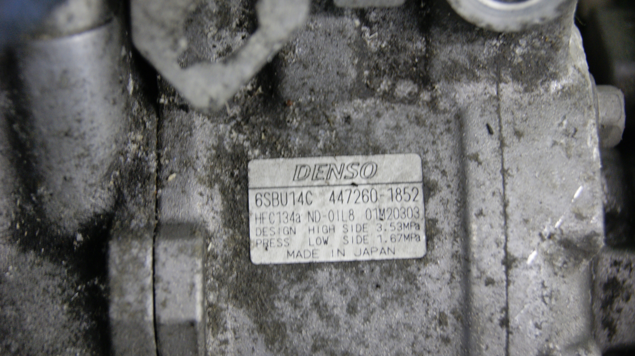 Klimakompressor klimaanlage BMW E87 2.0 D 2006 DENSO 447260-1852