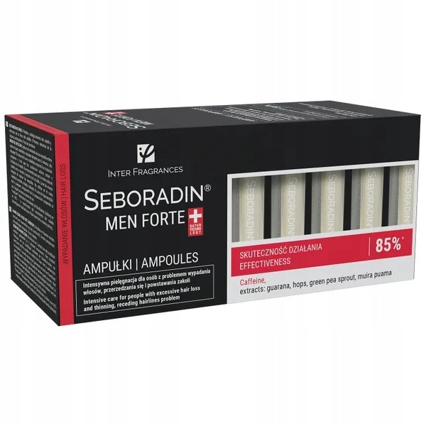 Seboradin Men Forte, kúra proti vypadávání vlasů pro muže, 5,5 ml