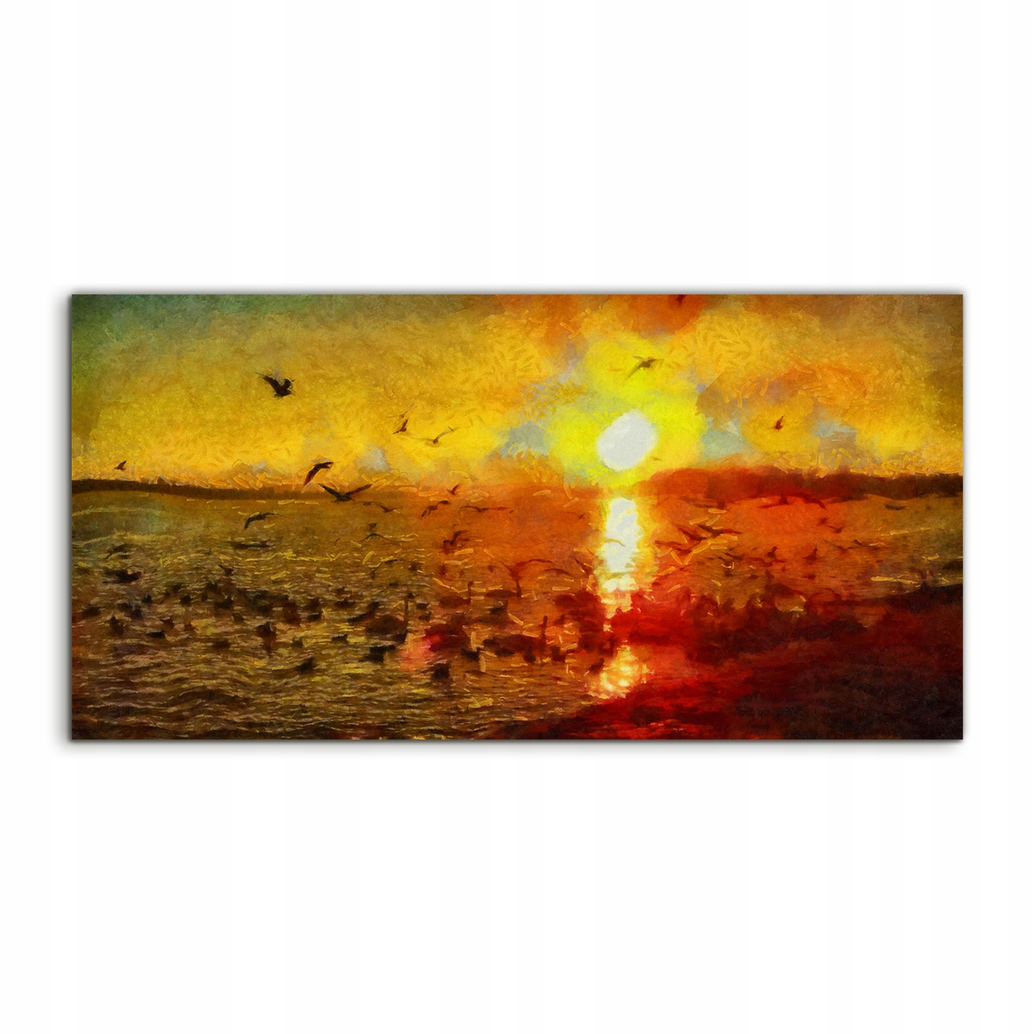 

Fotoobraz 120x60 ścienny Abstrakcja Zachód Słońca