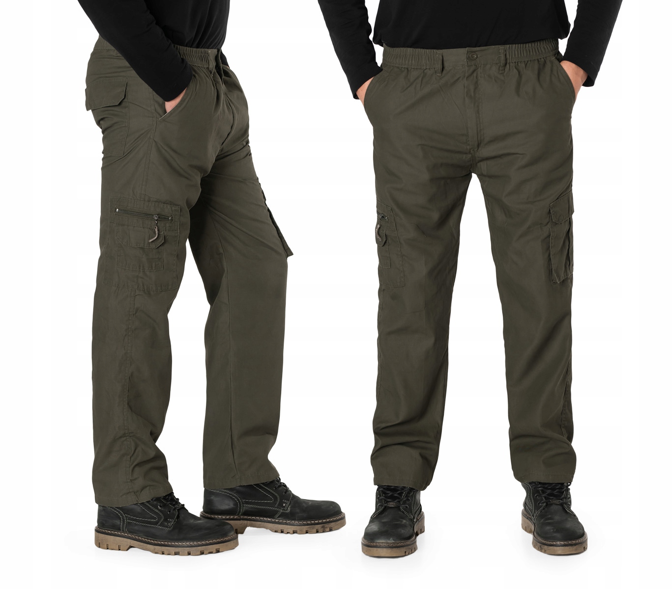 

Spodnie Męskie Bojówki Militarne Cargo SC222-3 3XL