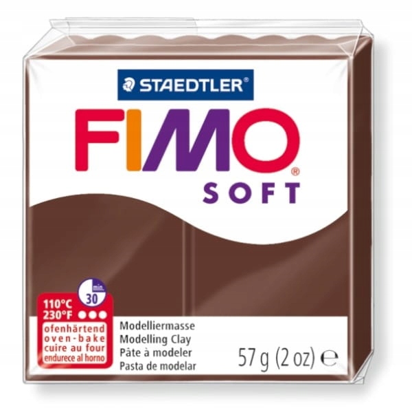

Modelina Fimo Soft kolor chocolate -75