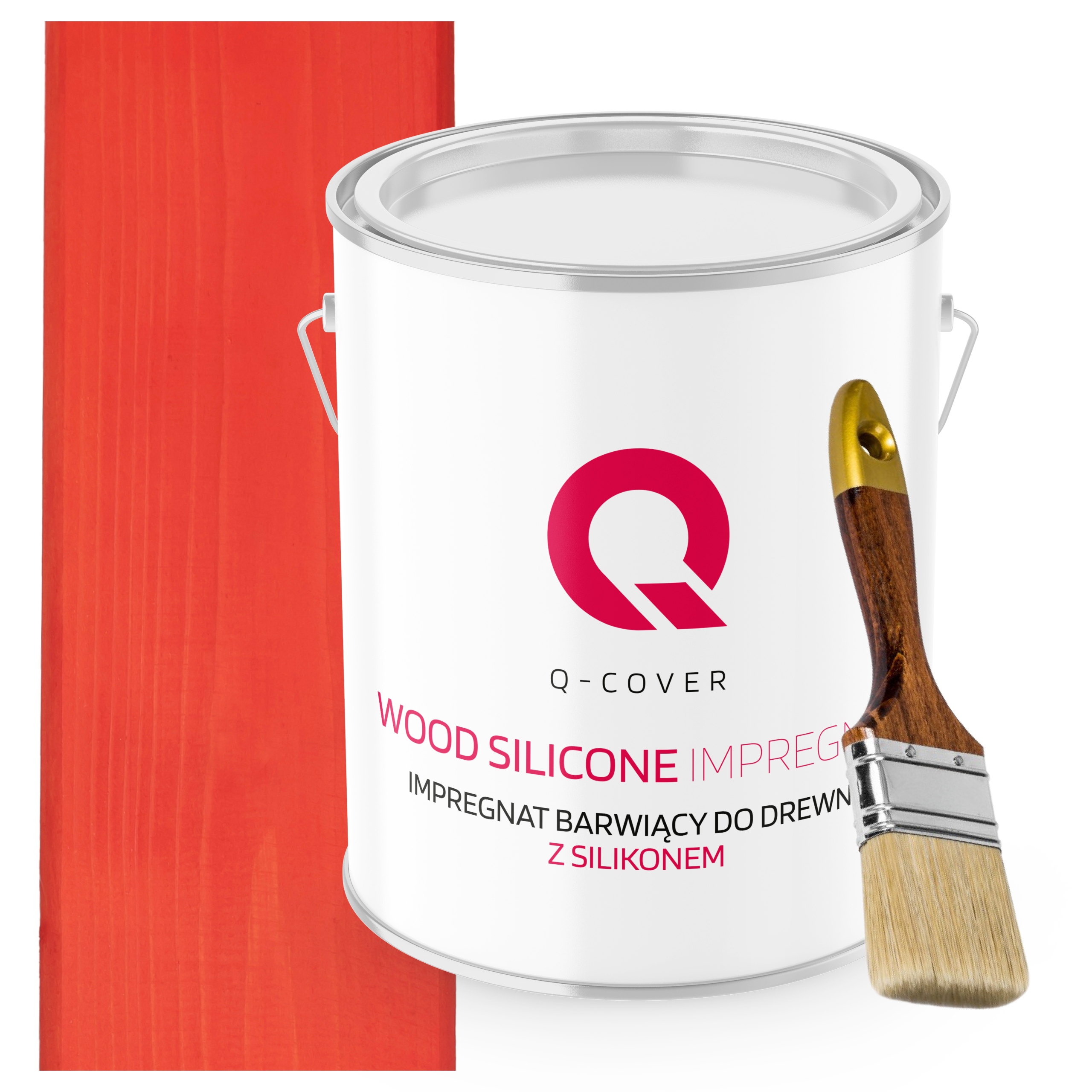 Impregnace Na Dřevo Barvící Se Silikonem Chron Mrkvová 2,5L Dárek