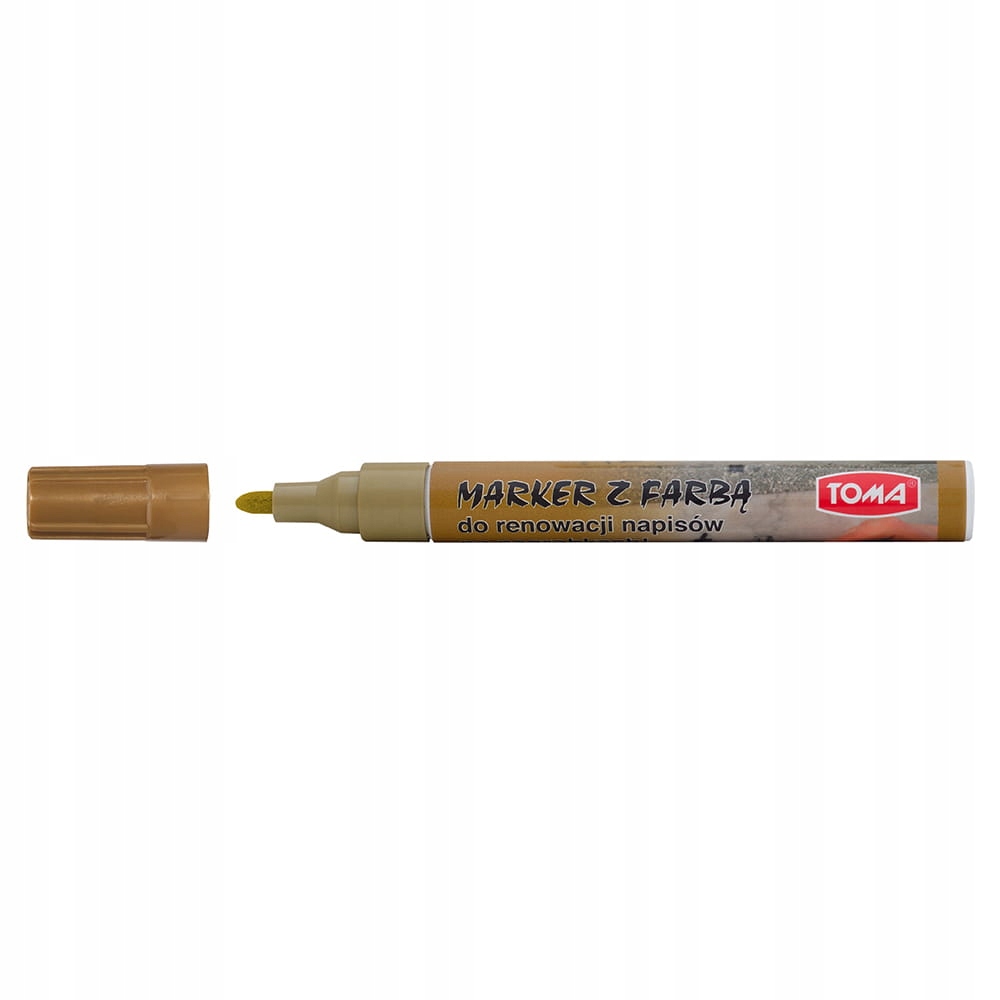 

Marker do renowacji liter na nagrobkach złoty Toma
