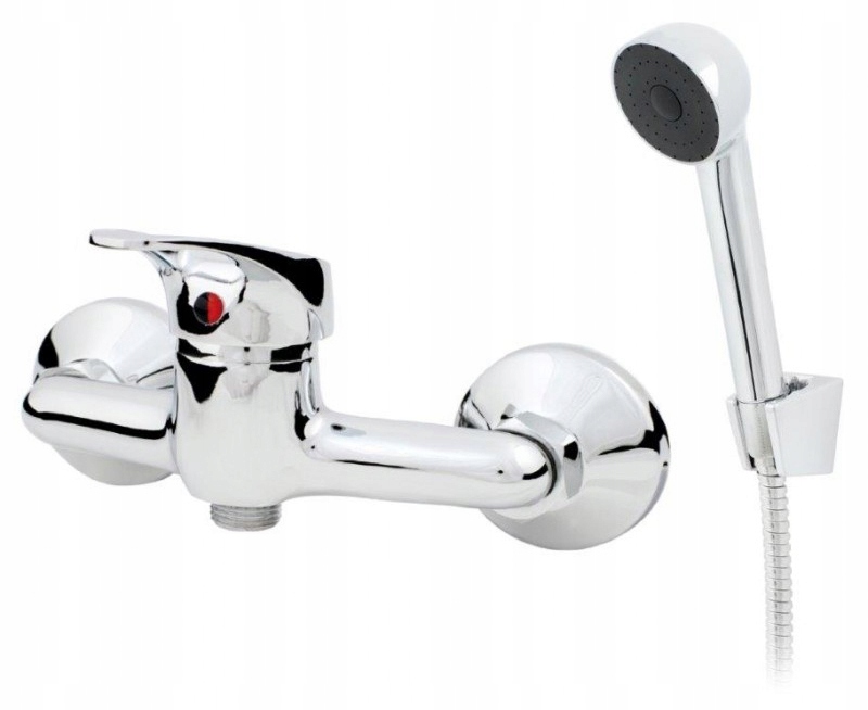 

Bateria Wannowa Ścienna Chrom Hydroland Atut