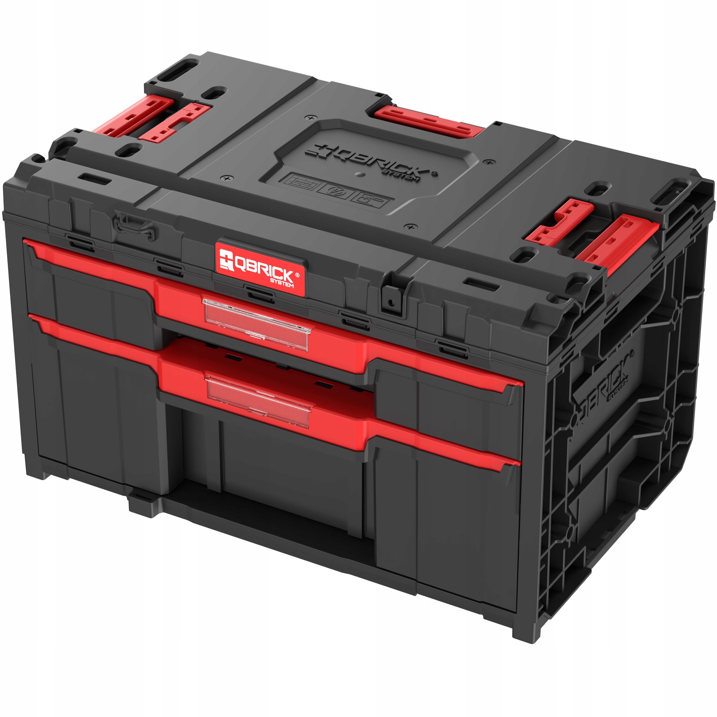 Skříňka se zásuvkami Qbrick System One 2.0 Drawer 2 Plus Toolbox