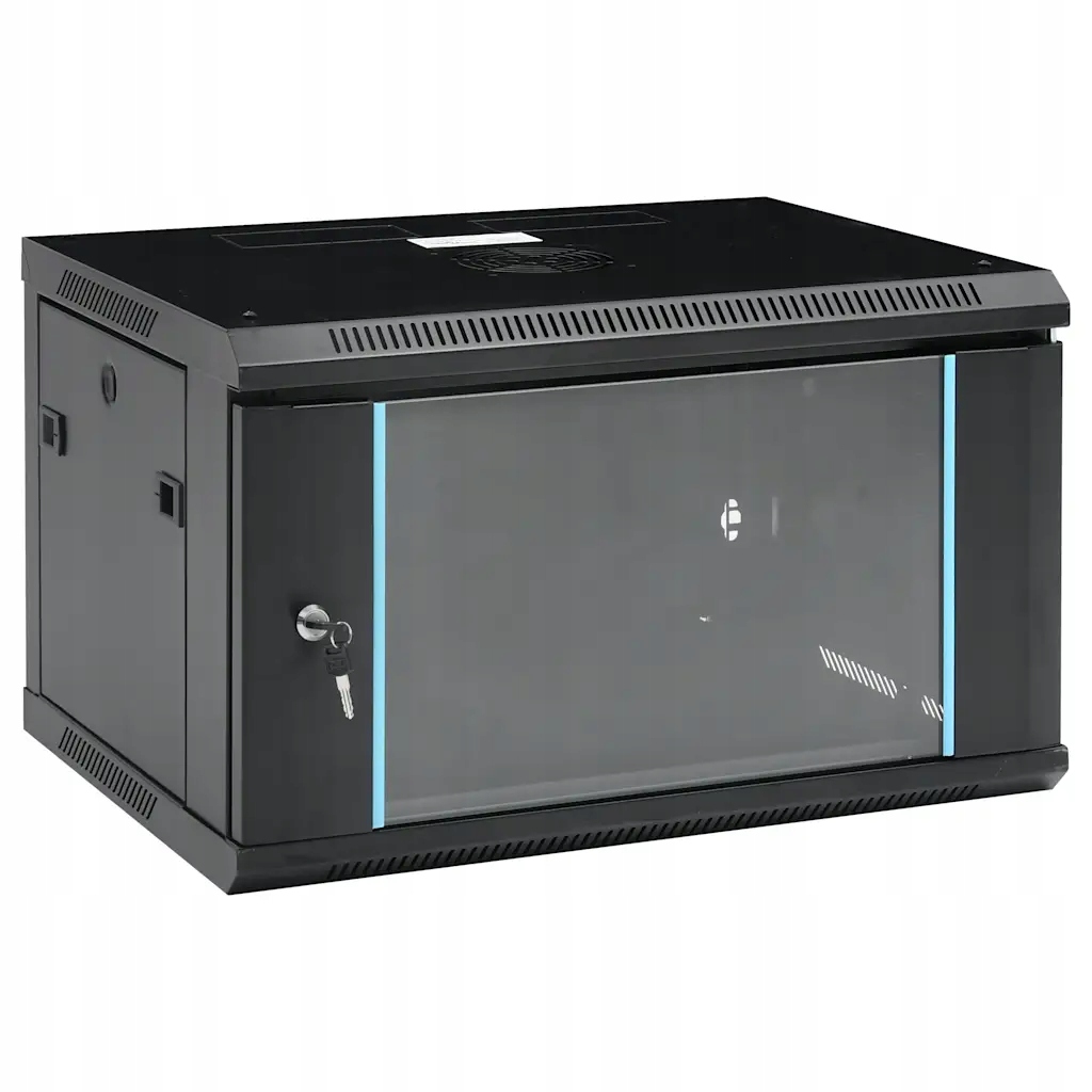 Ścienna szafka serwerowa 6U, 19", IP20, 600x