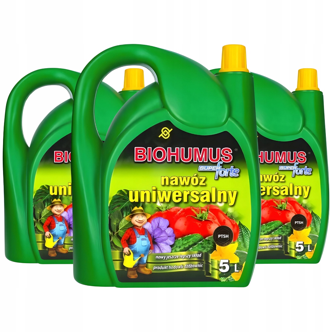 Agrecol Biohumus Naturalny Uniwersalny Nawóz Organiczny 5l Zestaw 3 Sztuk
