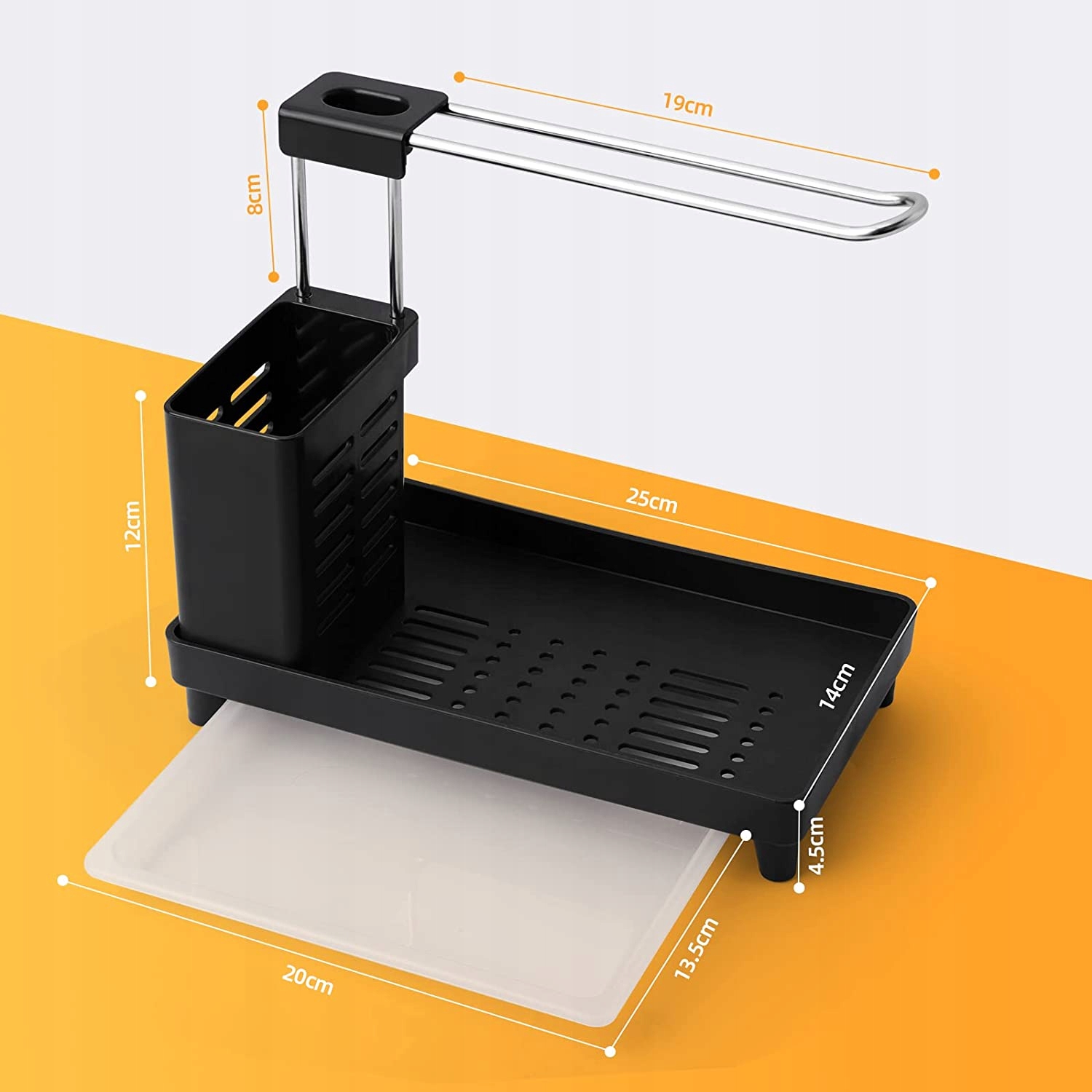 ORGANIZER DO ZLEWU UMYWALKI PRZYBORNIK KUCHENNY Marka bez marki