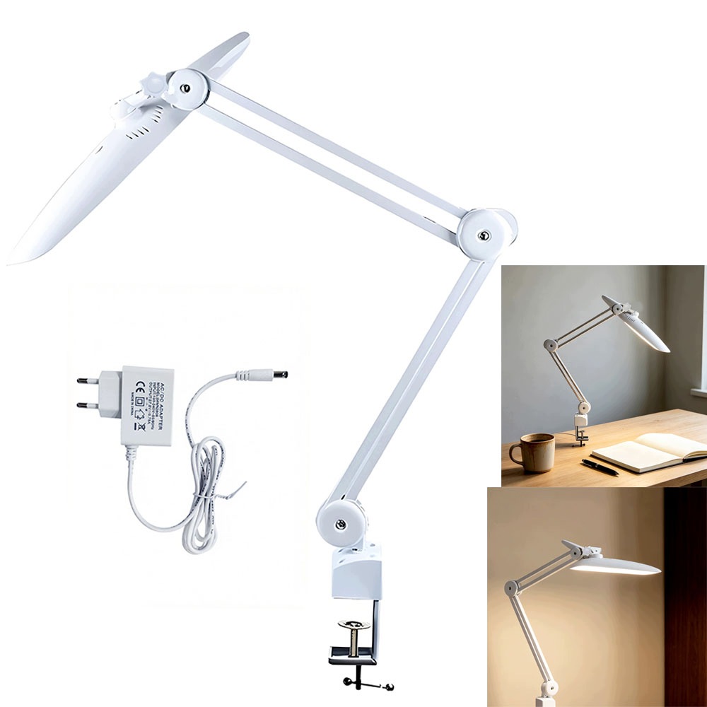 Lampa Bezcieniowa Kosmetyczna Biurkowa Do Rzęs Manicure Led 24W 49cm