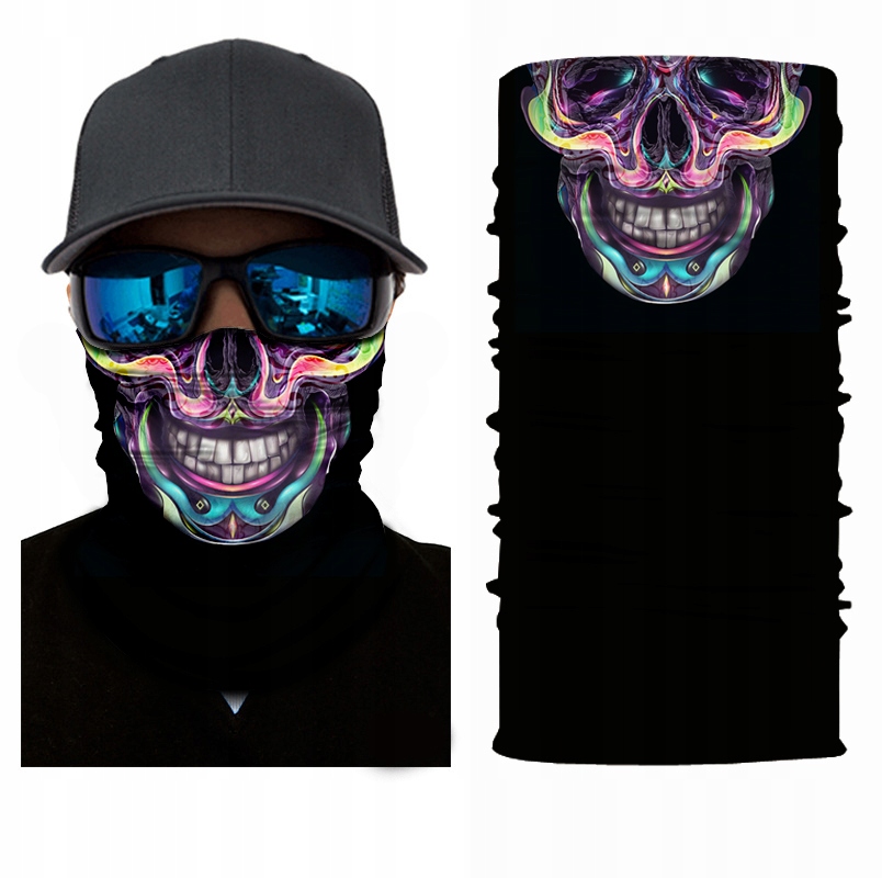 

Kominiarka Komin Bandana Chusta Czaszka Wys Jakość