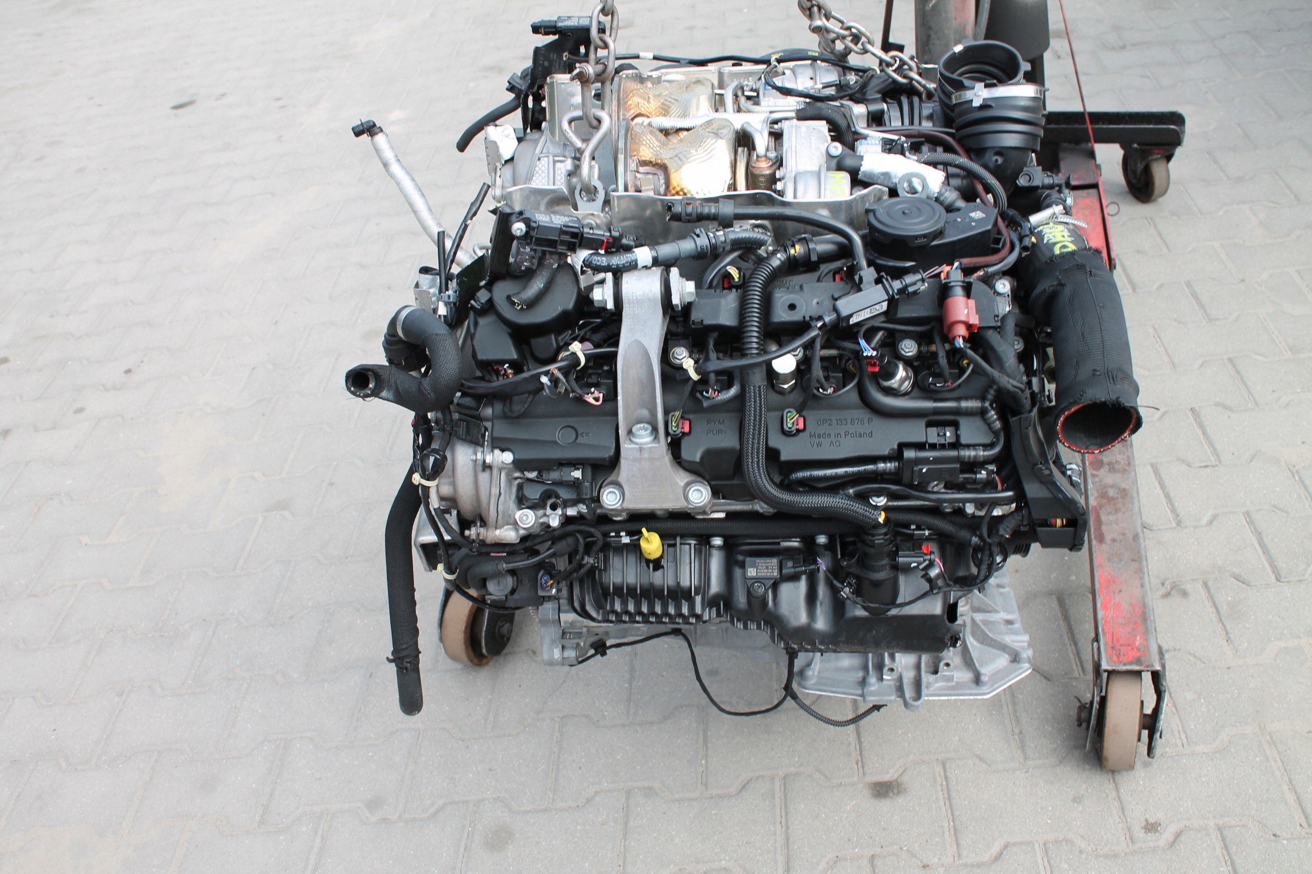 engine complete AUDI RSQ8 4.0 TFSI 30TYS KM DHU