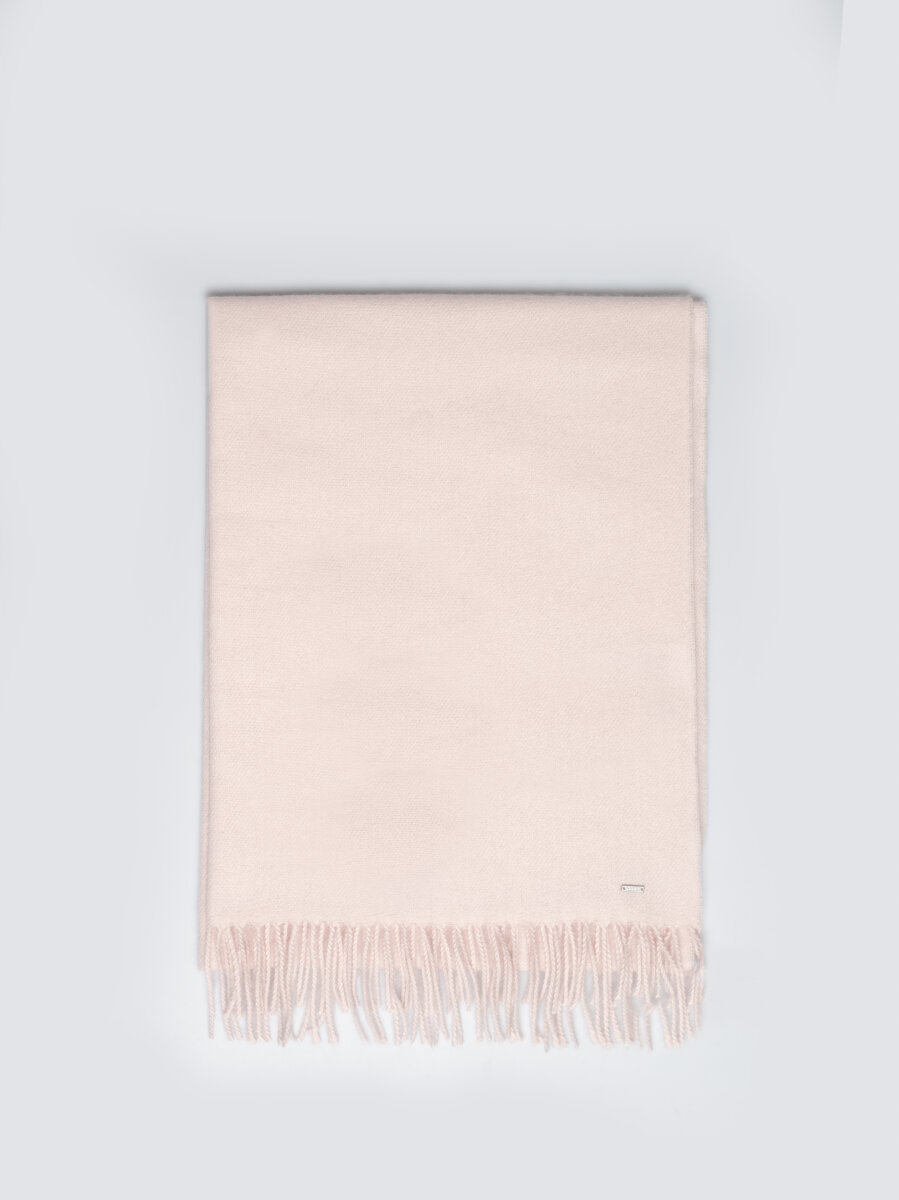 Big Star Dámská šála s třásněmi růžová Herynias 600, univerzální velikost (one Size)