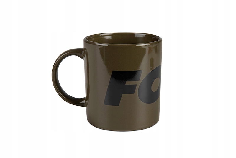 Kubek Fox Green and Black Logo Ceramic Mug