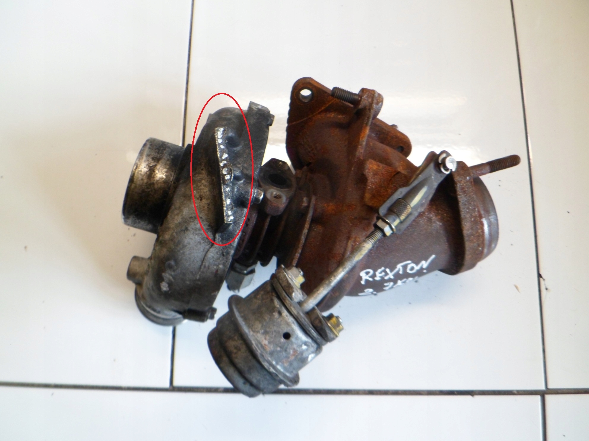 SSANGYONG REXTON 2.7XDI turbo A6650901780