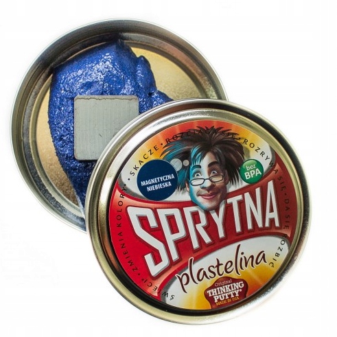 

Sprytna Plastelina Magnetyczna Niebieska Oryginał