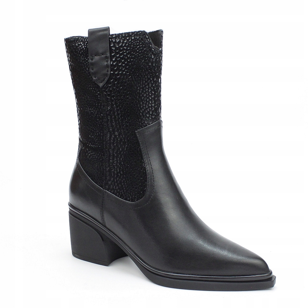 Loretta Vitale C6916 Černé Vysoké Kotníkové Boty vel. . 38