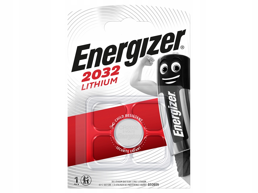 

Bateria litowa Mini Energizer CR2032 3V