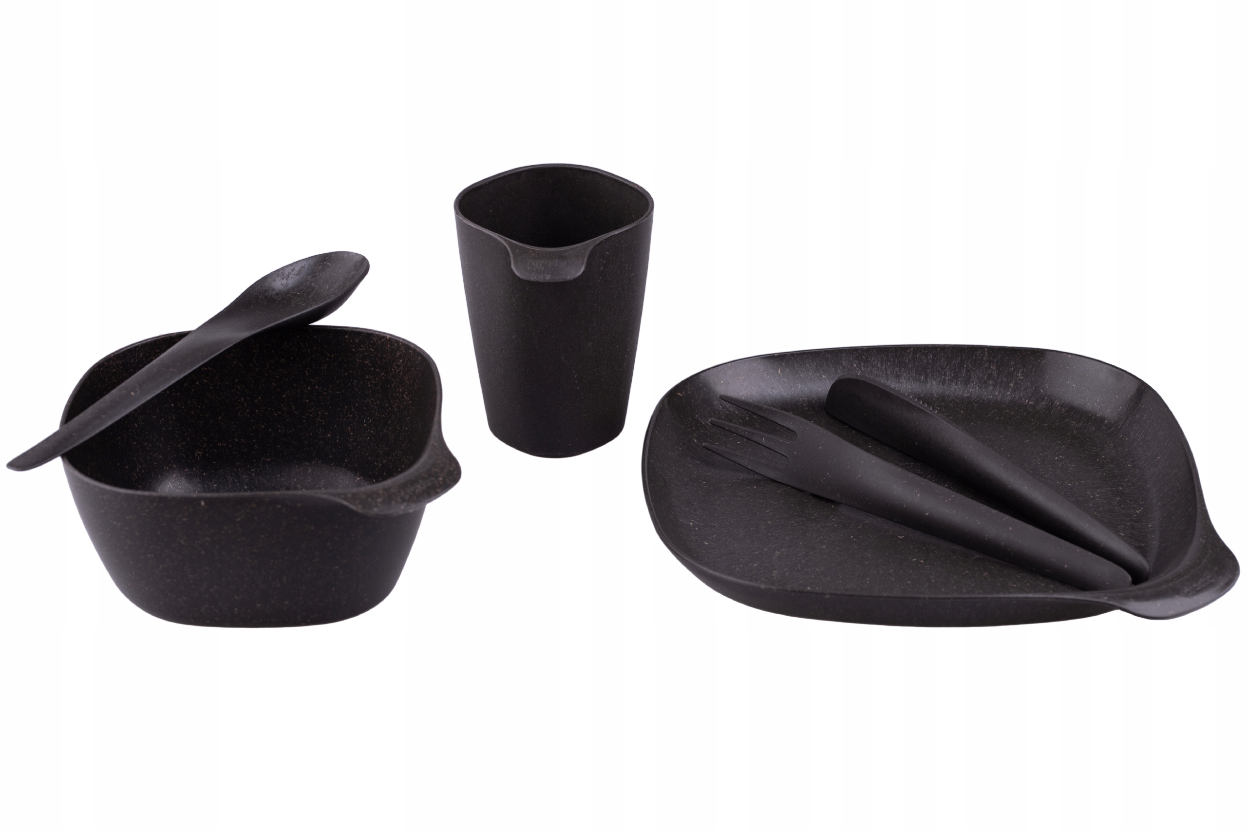 

Zestaw Turystyczny 4 Osobowy Talerze Kubek Sztućce