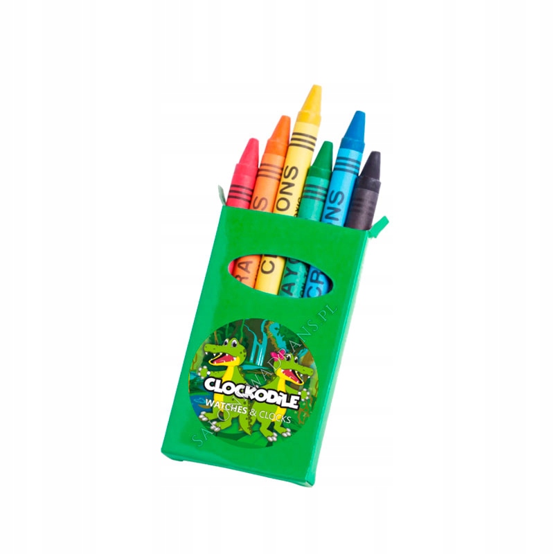 Zegar ścienny do malowania CLOCKODILE z motylkami Bohater / Bajka Inny