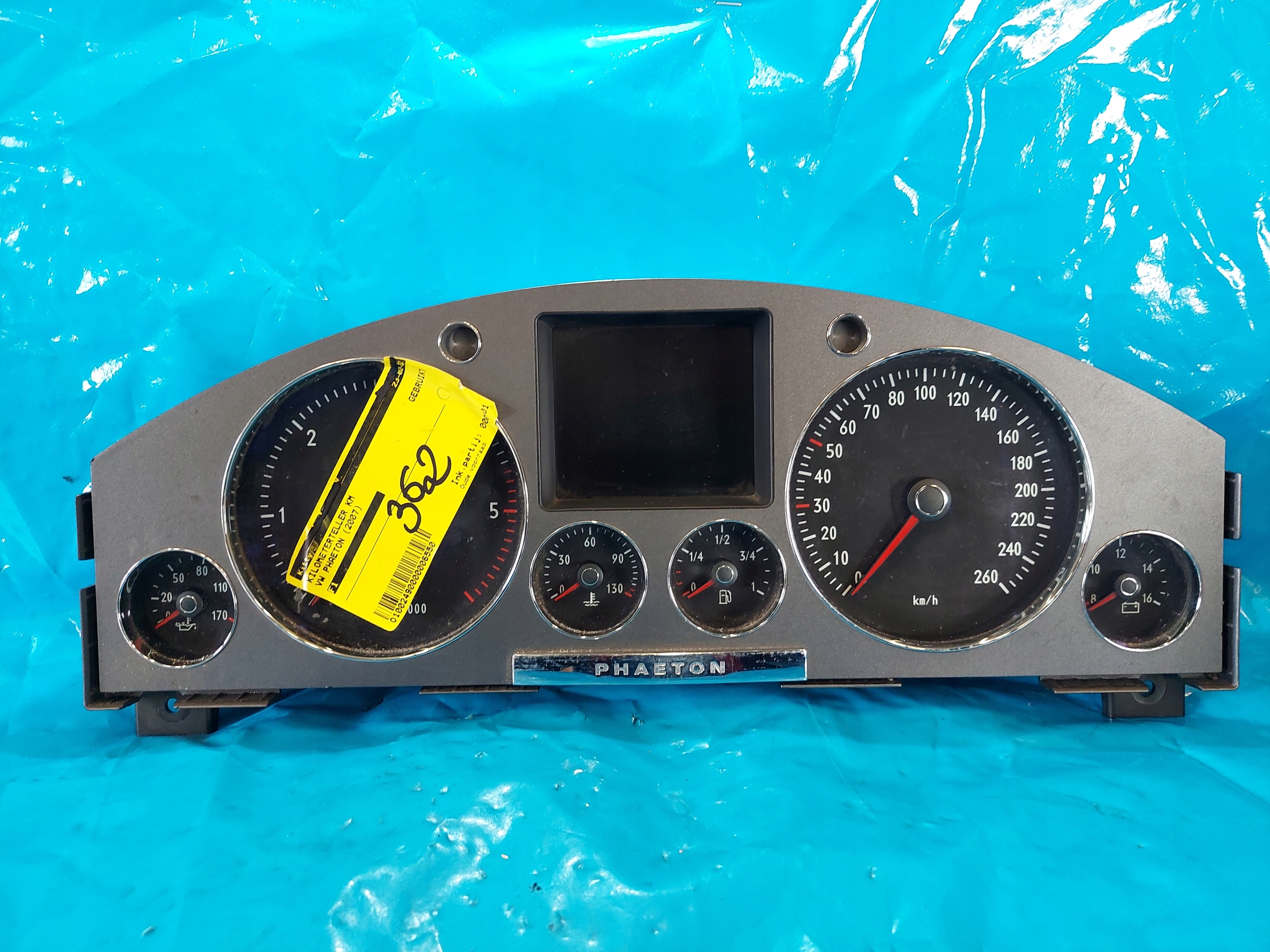 dials clock VW PHEATON 3.0 TDI 3D0920885A