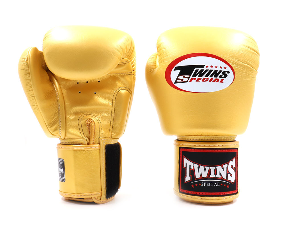 RĘKAWICE BOKSERSKIE TWINS SPECIAL BGVL3 TWINS SPECIAL 16OZ ZŁOTY