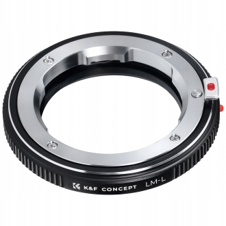 Adapter bagnetowy K&f Concept Leica M do Leica L etui ochronne