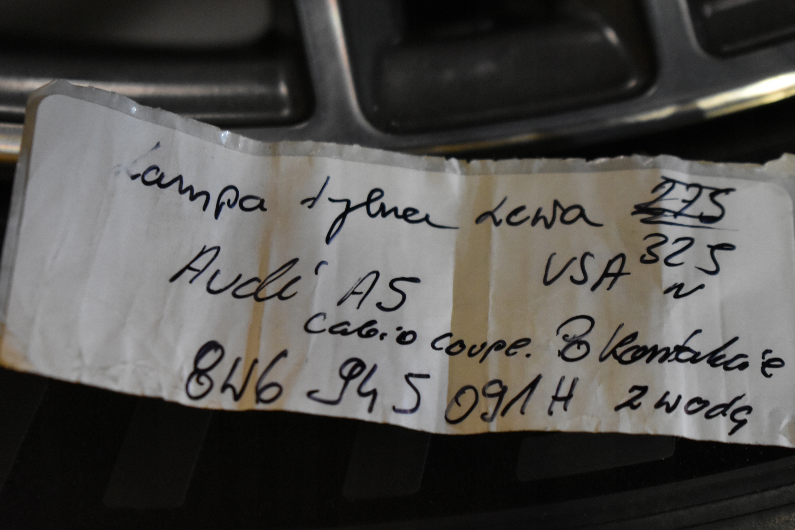 Licht hinten links AUDI A5 CABRIO COUPE 1