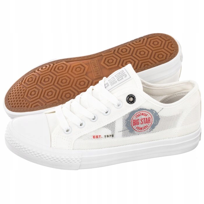 

Buty Damskie Trampki Big Star Białe JJ274A253