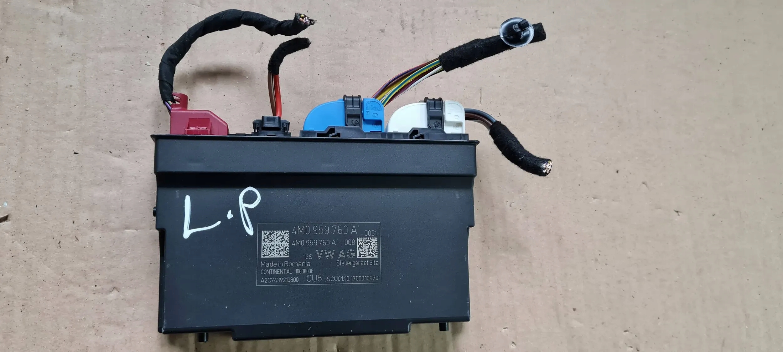 A5 8W module control unit PAMIECI seat 4M0959760A A4 B9 8W Q7 4M VW