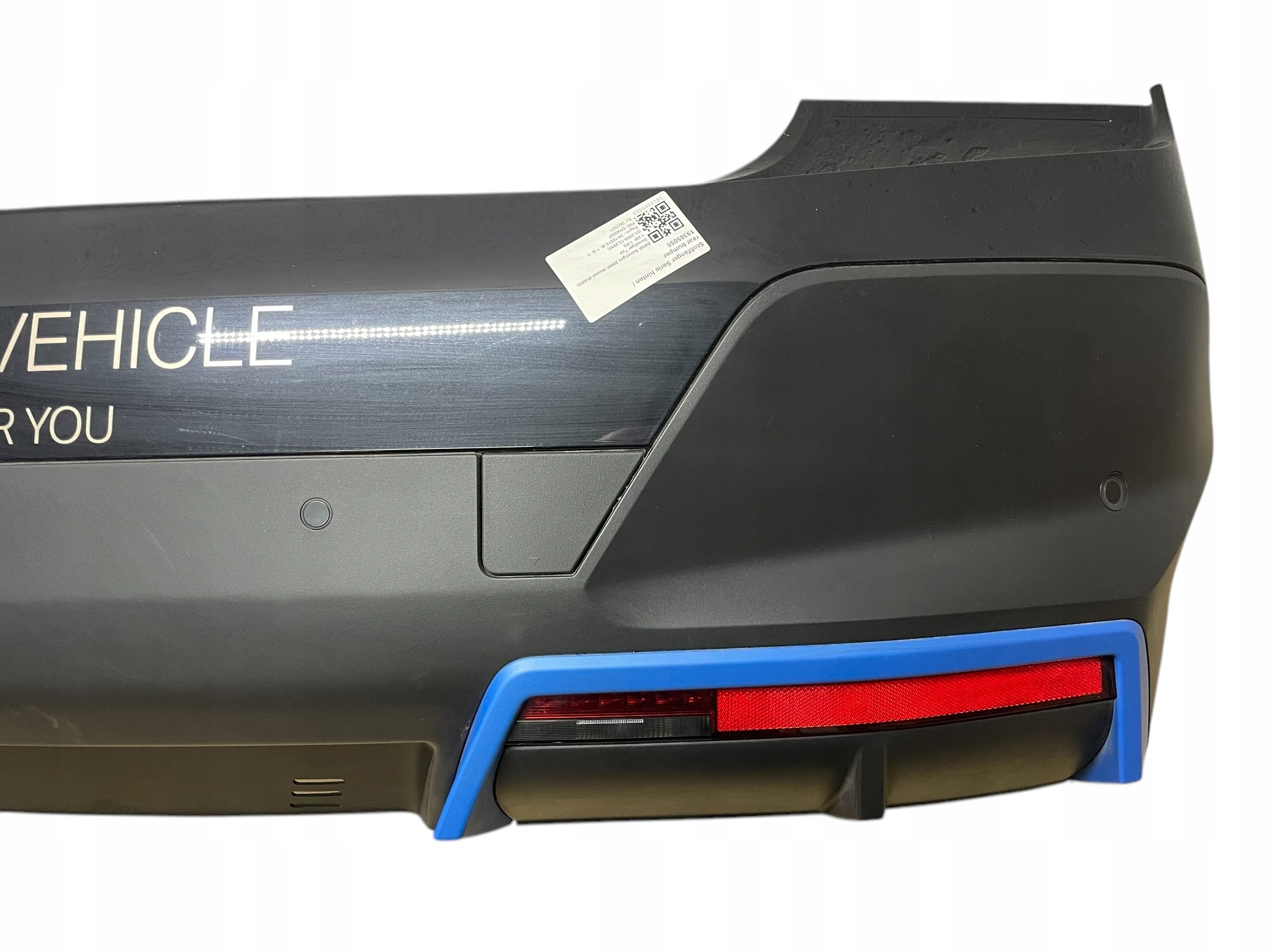bumper rear part 6xPDC wiring complete BMW iX I20 colour 475 IDEAL