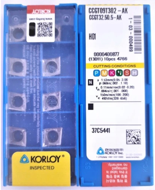 Inserto CCMT-M1 – Finitura Acciai Inox Con Rivestimento PSiX - Foto 8