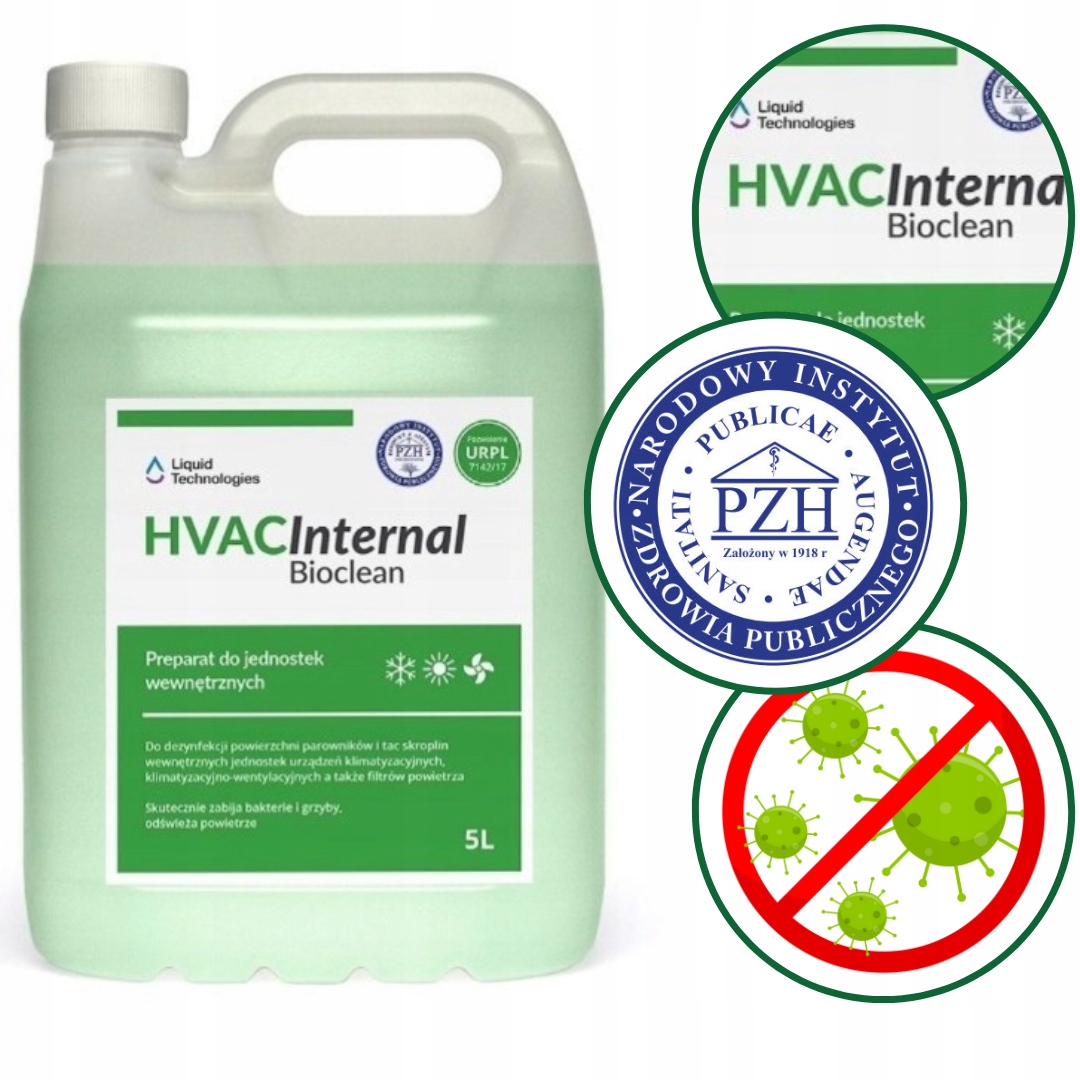 Levně Dezinfekční přípravek na klimatizaci Bioclean 5 l