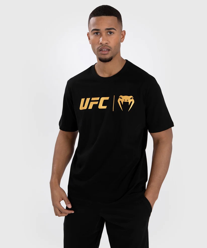 Ufc Venum Tričko Tričko Classic Black/Gold S