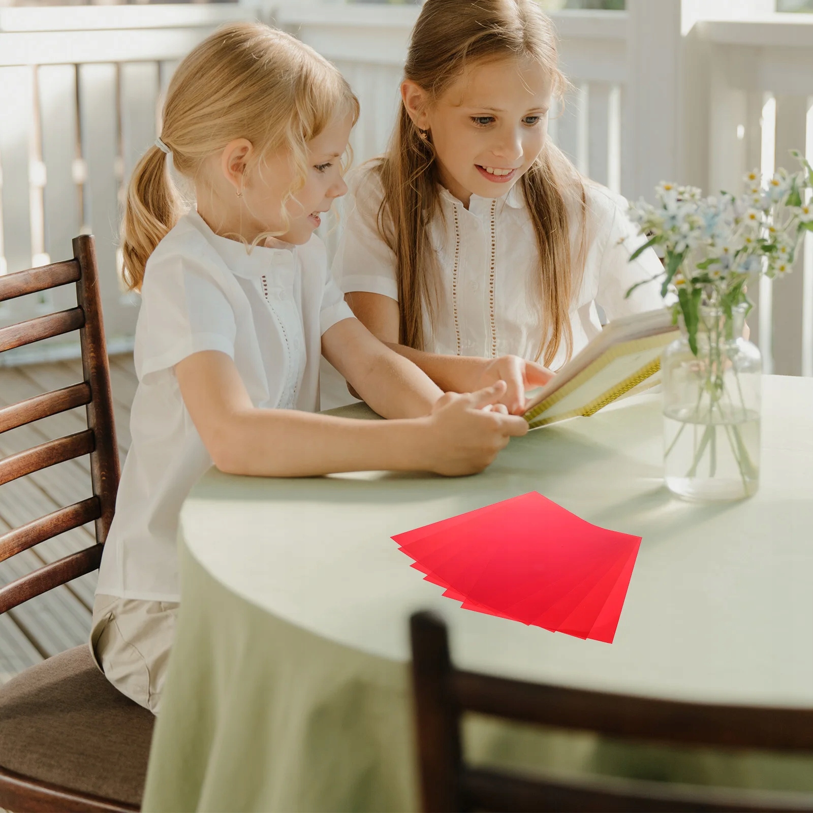 Film Light Diffuser Sheet Colored Lights 6 Pcs Rodzaj filtra inny